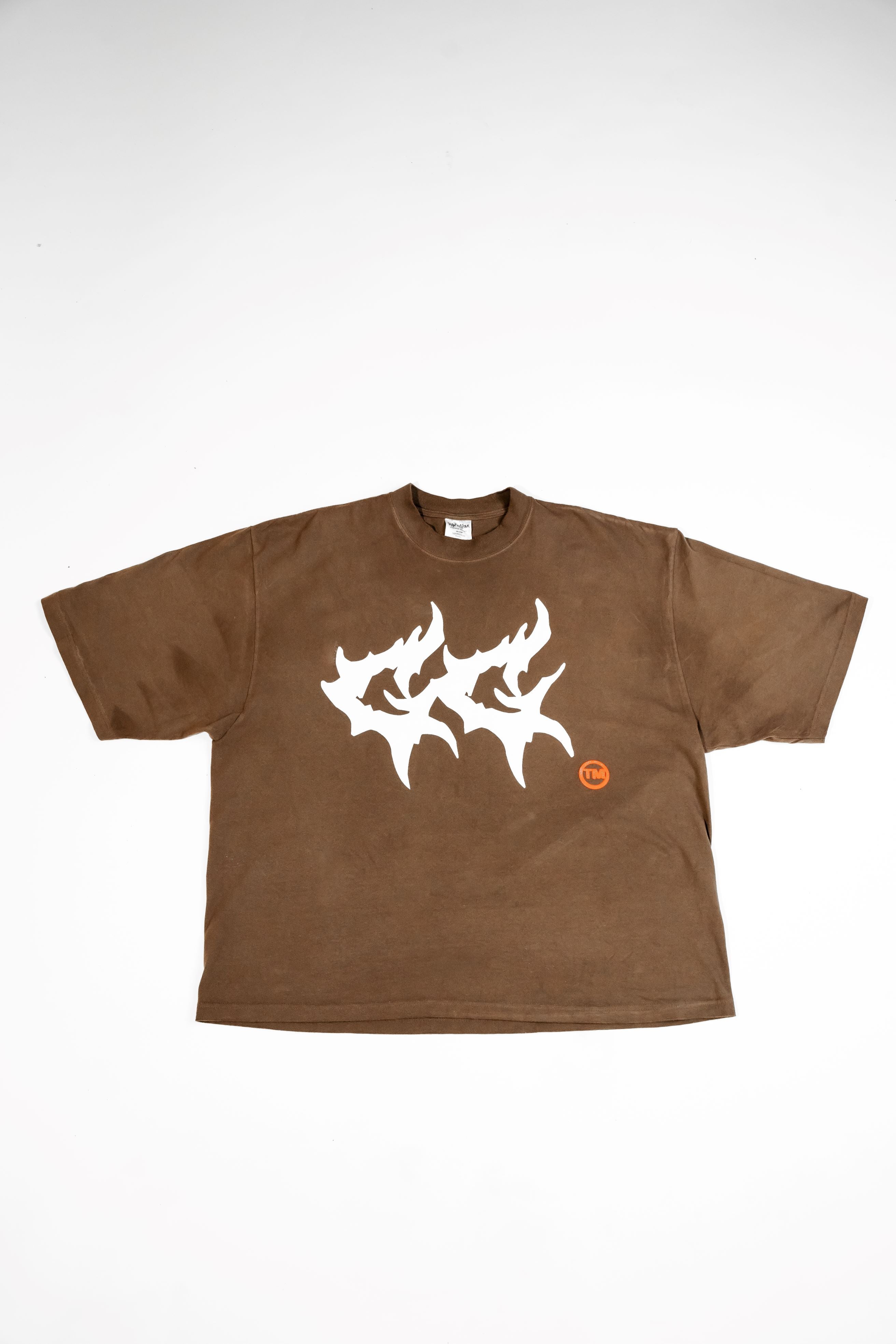 GG BOX TEE (Brown)